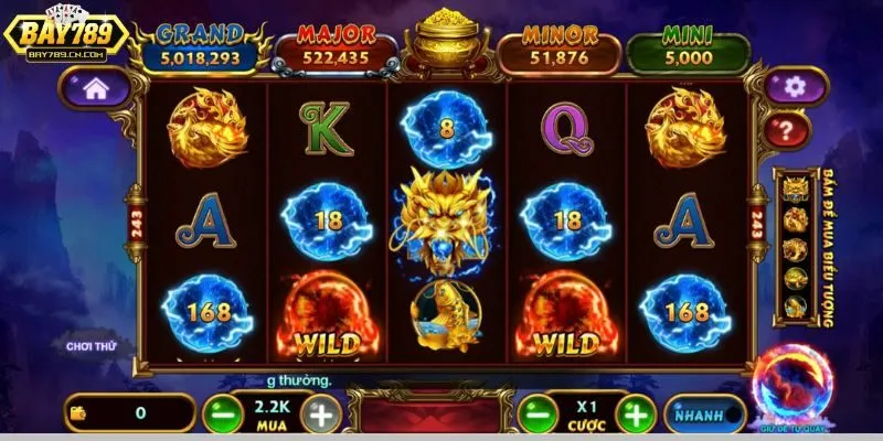 Giải mã hệ thống biểu tượng và các tính năng thưởng trong Kho Báu Tứ Linh